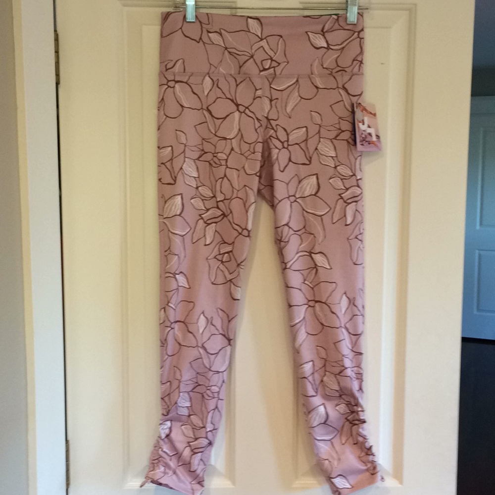 Joylab Pink Leggings Yoga Pants Size Medium NWT